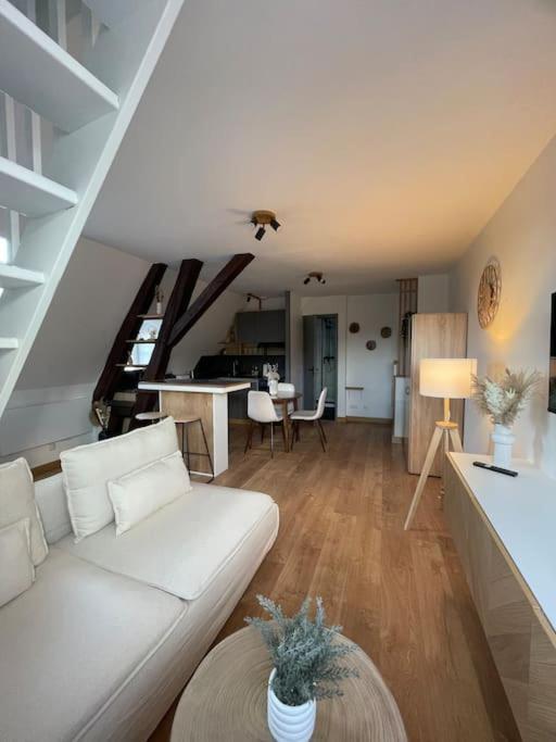 Appartement Duplex Bord De L'Eure - Parking Inclus - Jolie Vue Sur La Cathedrale à Chartres Extérieur photo