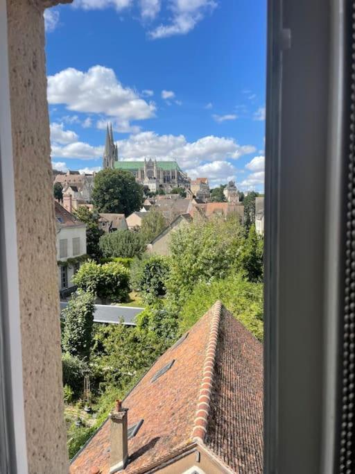 Appartement Duplex Bord De L'Eure - Parking Inclus - Jolie Vue Sur La Cathedrale à Chartres Extérieur photo